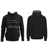 Unisex Silent Influencer Definition Hoodie
